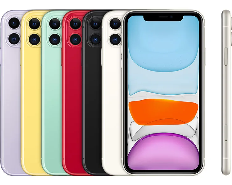 Imagem de referência da linha iPhone 11